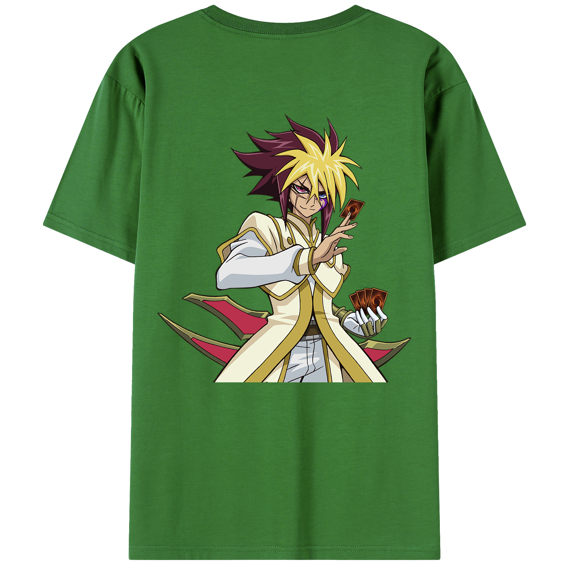 （画像用） 遊☆戯☆王 Yu-Gi-Oh! レディース半袖Tシャツ(バックプリント)